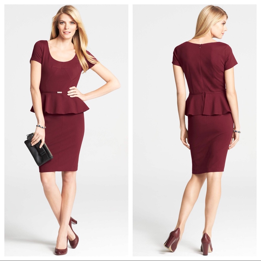 Joan Holloway Style Peplum Dress by Ann Taylor